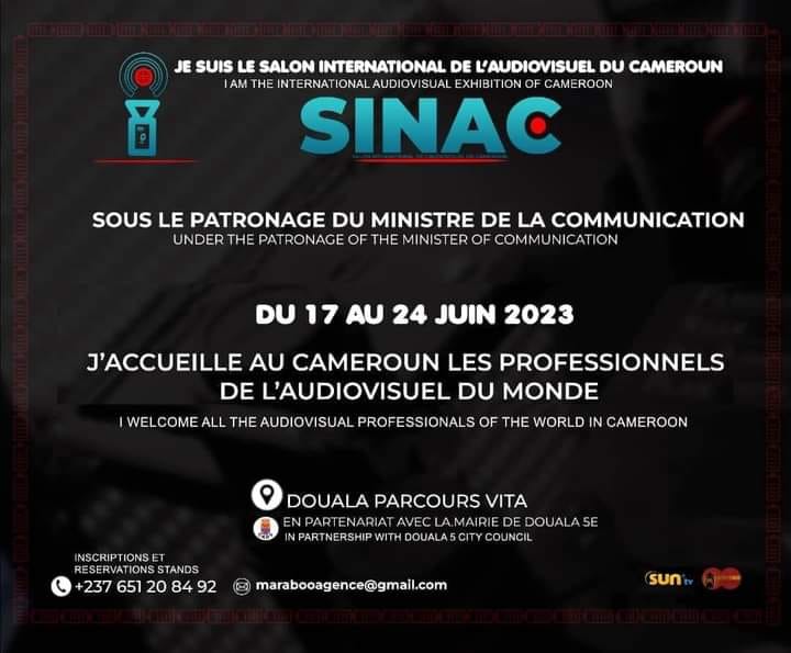 LE SALON INTERNATIONAL DE L’AUDIOVISUEL DU CAMEROUN -SINAC-